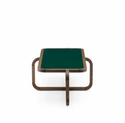 Alpha Coffee Table By Anthony Guerrée 10 Alpha Coffee Table By Anthony Guerrée -Finest Furniture Shop 176LAlphaCoffeeTablebyAnthonyGuerreeforDeLaEspadainblackoiledoakandhighglossForestpaintedhdf side whitebkgrnd