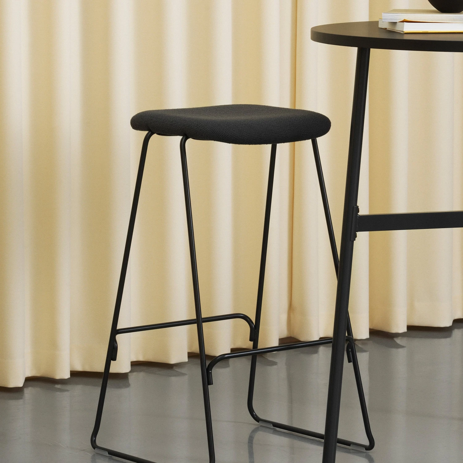 Just Bar Stool Upholstered By Normann Copenhagen 3 Just Bar Stool Upholstered By Normann Copenhagen - Image 3