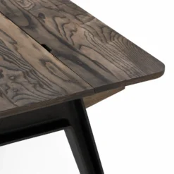 Orson Desk By Matthew Hilton -Finest Furniture Shop 365OrsonDeskbyMatthewHiltoninblackoiledash cablemgmtdetail4 whitebkgrnd