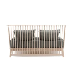 Companions Bed By Ilse Crawford -Finest Furniture Shop 455 Companions Bed by Studioilse in white oiled ash back 2