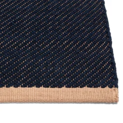 Bias Rug By Hay -Finest Furniture Shop 508354 Bias Rug 80 x 200 dark blue detail