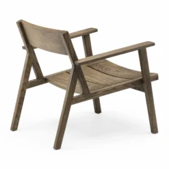 98.6°F Outdoor Lounge Armchair By Lyndon Neri And Rossana Hu 9 98.6°F Outdoor Lounge Armchair By Lyndon Neri And Rossana Hu -Finest Furniture Shop 576S98.6 FOutdoorLoungeArmchairbyDeLaEspadaAtelierinblackoiledoak back whitebkgrnd