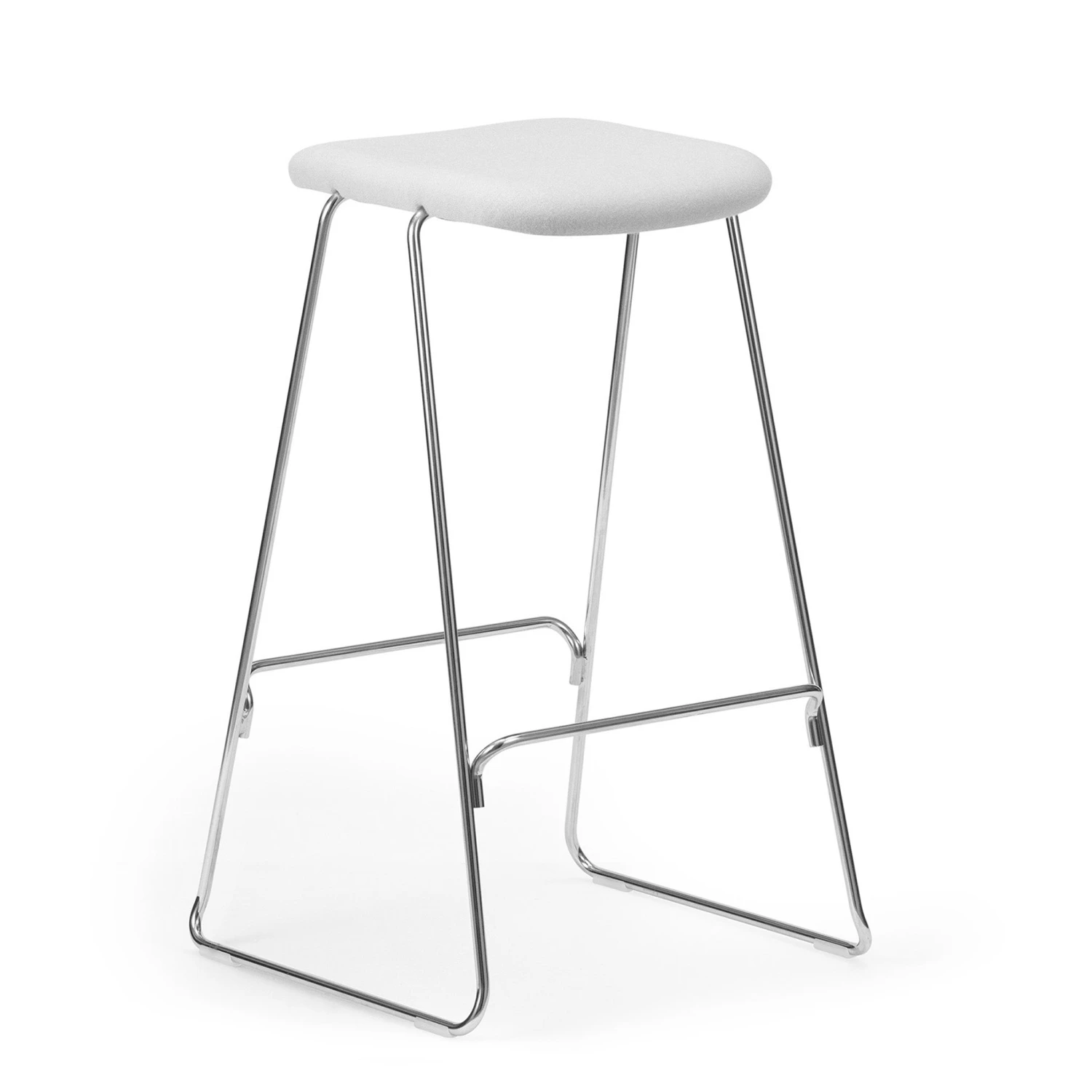 Just Bar Stool Upholstered By Normann Copenhagen 1 Just Bar Stool Upholstered By Normann Copenhagen