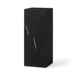 Plinth Pedestal By Menu 13 Plinth Pedestal By Menu -Finest Furniture Shop 7025530 Plinth Pedestal Nero Marquina angle