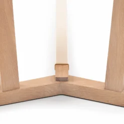 Shaker Dining Table Timber Top By Neri & Hu 9 Shaker Dining Table Timber Top By Neri & Hu -Finest Furniture Shop 764TShakerTablewithtimbertopbyNeri Huinwhiteoiledoak detail2 whitebkgrnd