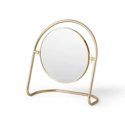 Nimbus Table Mirror By Krøyer-Sætter-Lassen For Menu 13 Nimbus Table Mirror By Krøyer-Sætter-Lassen For Menu -Finest Furniture Shop 8033839 Nimbus Table Mirror Polished Brass Angle