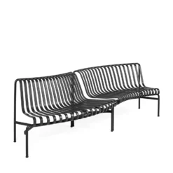 Palissade Park Dining Bench By Ronan & Erwan Bouroullec For Hay -Finest Furniture Shop 9432011009000 PalissadeParkDiningBenchIn Outanthracite Setof2
