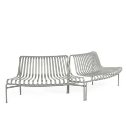 Palissade Park Dining Bench By Ronan & Erwan Bouroullec For Hay -Finest Furniture Shop 9432031109000 PalissadeParkDiningBenchOut Outskygrey Setof2