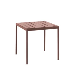 Balcony Table By Ronan And Erwan Bouroullec For Hay 29 Balcony Table By Ronan And Erwan Bouroullec For Hay -Finest Furniture Shop 9439861309000 BalconyTableL75xW76xH74ironred