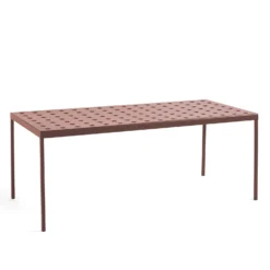 Balcony Table By Ronan And Erwan Bouroullec For Hay 33 Balcony Table By Ronan And Erwan Bouroullec For Hay -Finest Furniture Shop 9439961309000 BalconyTableL190xW87xH74ironred