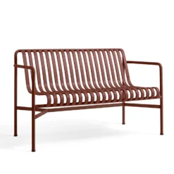 Palissade Dining Bench By Hay -Finest Furniture Shop AA611 B485 PalissadeDiningBenchironred
