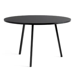 Loop Stand Round Table By Hay -Finest Furniture Shop AA658 A340 AA69 LoopStandRoundTabledia120xH74blacklino blackframe