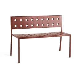 Balcony Dining Bench By Ronan And Erwan Bouroullec For Hay -Finest Furniture Shop AB825 B679 AH17 BalconyDiningBenchL114ironredpowdercoatedsteel