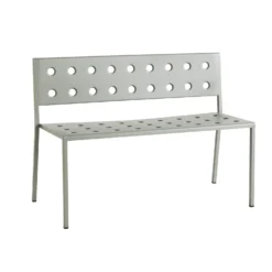 Balcony Dining Bench By Ronan And Erwan Bouroullec For Hay -Finest Furniture Shop AB825 B679 AH18 BalconyDiningBenchL114desertgreenpowdercoatedsteel