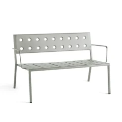 Balcony Lounge Bench By Ronan And Erwan Bouroullec For Hay 18 Balcony Lounge Bench By Ronan And Erwan Bouroullec For Hay -Finest Furniture Shop AB828 B682 AH18 BalconyLoungeBenchw.armdesertgreenpowdercoatedsteel