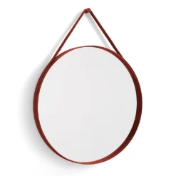 Strap Mirror No 2 By Hay -Finest Furniture Shop AC456 A386 AB27 StrapMirrorNo.2dia70red