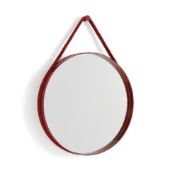 Strap Mirror No 2 By Hay -Finest Furniture Shop AC456 A606 AB27 StrapMirrorNo.2dia50red