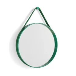 Strap Mirror No 2 By Hay -Finest Furniture Shop AC456 A606 AB80 StrapMirrorNo.2dia50green