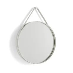 Strap Mirror No 2 By Hay -Finest Furniture Shop AC456 A606 AB85 StrapMirrorNo.2dia50lightgrey