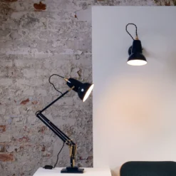 Original 1227 Brass Desk Lamp By Anglepoise -Finest Furniture Shop AnglepoiseOriginal1227BrassDeskLamp WallLightInkBlue1 large