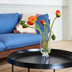 Arbour Sofa 3 Seater By Hay -Finest Furniture Shop Arbour3SeaterRe wool758oiledwaxedwalnut TulouCoffeeTableblack CrinkleStripePlaidcappuccino 01