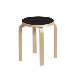 Stool E60 By Artek 22 Stool E60 By Artek -Finest Furniture Shop Artek stool E60 black linoleum JPG