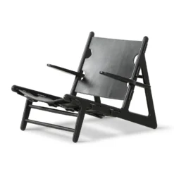 Hunting Chair By Fredericia -Finest Furniture Shop BM 2229 v2 black black