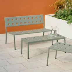 Balcony Lounge Bench By Ronan And Erwan Bouroullec For Hay 25 Balcony Lounge Bench By Ronan And Erwan Bouroullec For Hay -Finest Furniture Shop BalconyLoungeBench BalconyLowTableRectangular BalconyLoungeChairdesertgreen