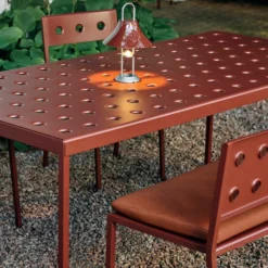 Mousqueton Portable By Inga Sempé For Hay 14 Mousqueton Portable By Inga Sempé For Hay -Finest Furniture Shop BalconyTableL190 BalconyDiningBenchironred BalconySeatCushionredcayenne MousquetonLampironred 5b577ec0 b5ee 48c6 9482 7bb0a119cac2