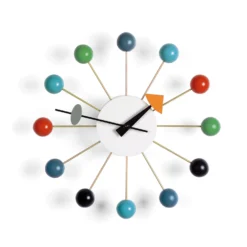 Ball Clock By Vitra 9 Ball Clock By Vitra -Finest Furniture Shop Ball Clock multicoloured 154911 master