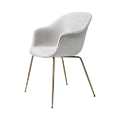 Bat Dining Chair Conic Base Upholstered By Gubi
