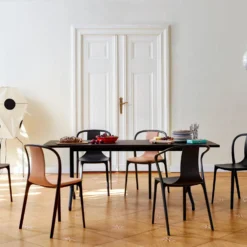 Belleville Indoor Table By Vitra -Finest Furniture Shop Belleville Table Belleville Armchair Wood Belleville Chair Leather 1102701 master