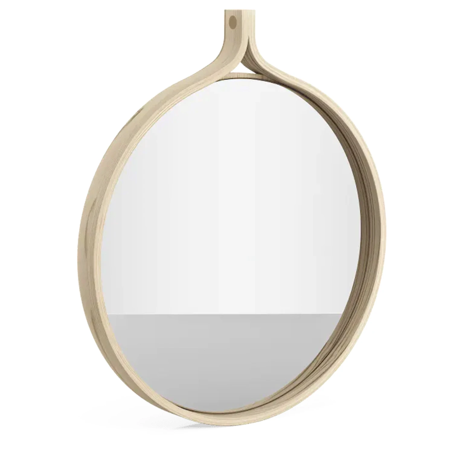 Comma Round Mirror By Swedese 1 Comma Round Mirror By Swedese