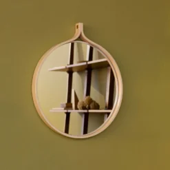 Comma Round Mirror By Swedese 11 Comma Round Mirror By Swedese -Finest Furniture Shop CommaMirrorLifestyle