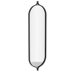 Comma Oval Mirror By Swedese -Finest Furniture Shop CommaOvalBlack