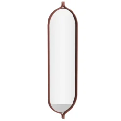 Comma Oval Mirror By Swedese -Finest Furniture Shop CommaOvalRed