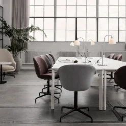 Bestlite BL1 Table Lamp By Gubi -Finest Furniture Shop Contract TSColumnLoungeTable BatLoungeChair BeetleMeetingChair BatMeetingChair BL1TableLamp Y DiningTable On