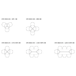 Copenhague Deux CPH 220 Round Table By Hay -Finest Furniture Shop CopenhagueDeuxSeatingOverview