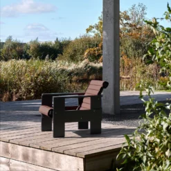 Crate Seat Cushions By Rietveld Originals X HAY -Finest Furniture Shop CrateLoungeChairblackwblacqueredpinewood CrateQuiltedCushionironred 99bba805 db49 4190 802f 1dda7fef9879