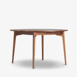 Case Dulwich Round Extending Table By Matthew Hilton -Finest Furniture Shop DulwichRoundExtendingTableWalnut2