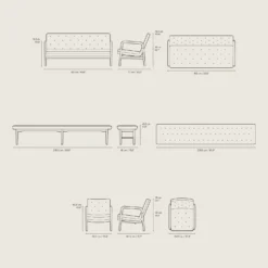 VLA75 Foyer Bench By Vilhelm Lauritzen -Finest Furniture Shop ENG CHS Look Book Foyer series