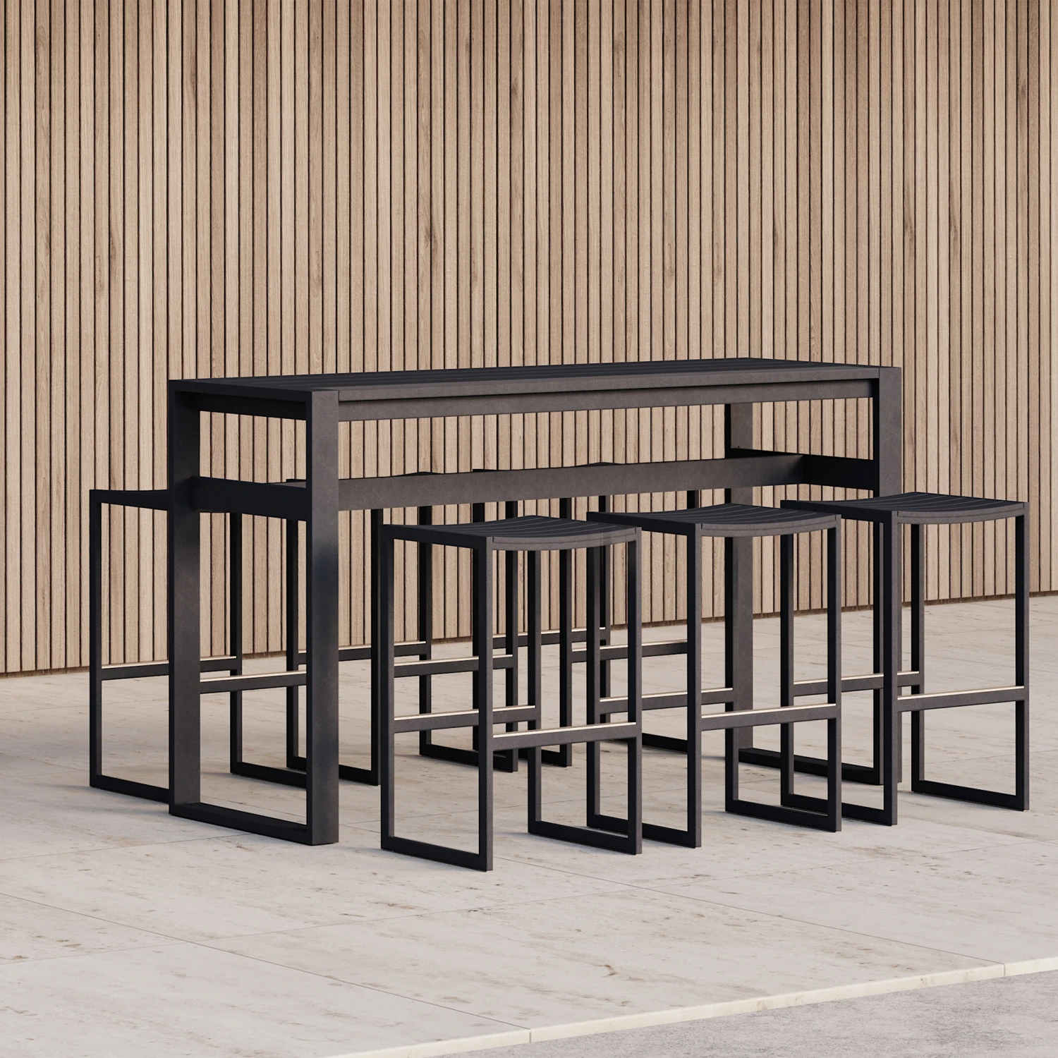 Eos Rectangular Bar Table By Case 3 Eos Rectangular Bar Table By Case - Image 3