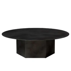 Epic Coffee Table Round Steel By GamFratesi For Gubi 16 Epic Coffee Table Round Steel By GamFratesi For Gubi -Finest Furniture Shop Epic CoffeeTable Steel 1100x640 Black ItemNr.10075003 front 1