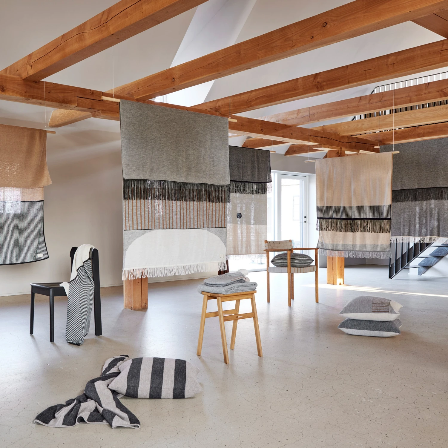 Aymara Plaid Rib Cream By Form And Refine 4 Aymara Plaid Rib Cream By Form And Refine - Image 4