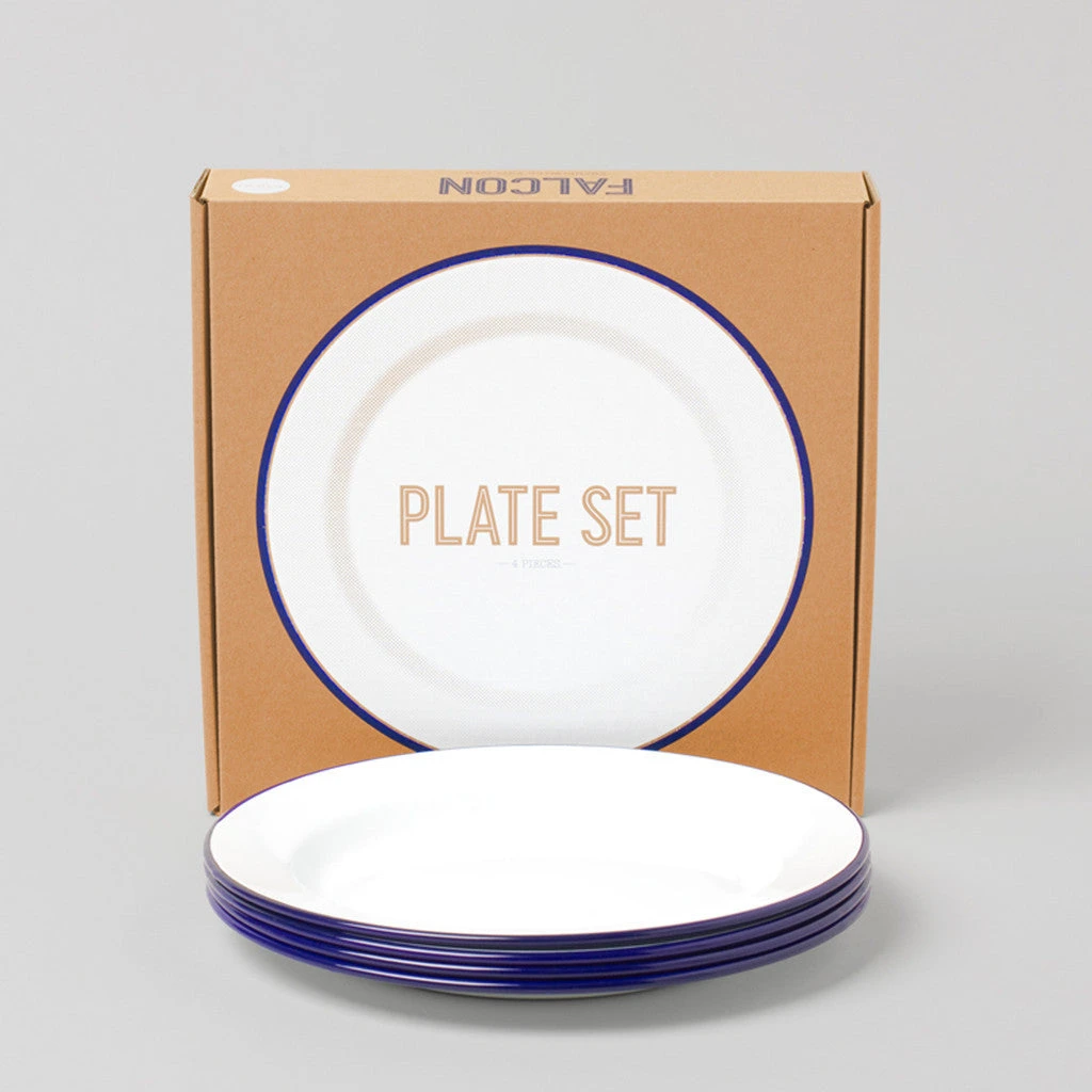 Plate Set By Falcon Enamelware 2 Plate Set By Falcon Enamelware - Image 2
