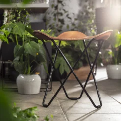 Flying Goose Stool By Cuero -Finest Furniture Shop FlyingGoose1