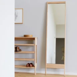 A Line Mirror By Form And Refine -Finest Furniture Shop FormRefine A Line Mirror Shoe Rack