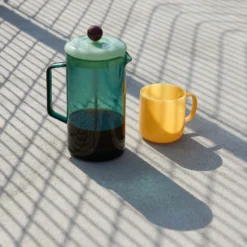 Pair Of Borosilicate Mugs By HAY -Finest Furniture Shop FrenchPressBreweraqua BorosilicateMugjadeyellow ff6c05a8 25cd 4142 9e4a 5bdb25398577