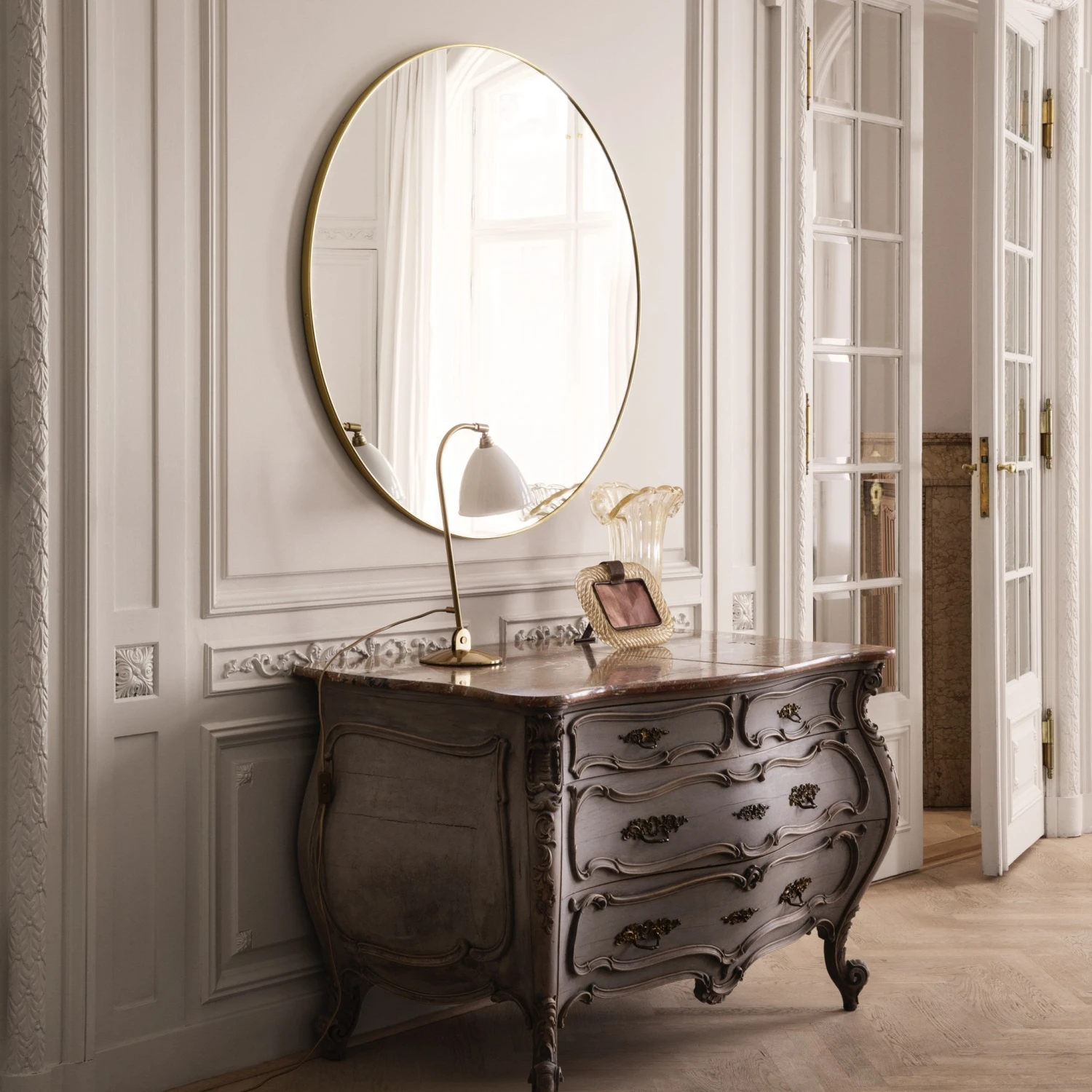 Round Mirror By Gubi 3 Round Mirror By Gubi - Image 3