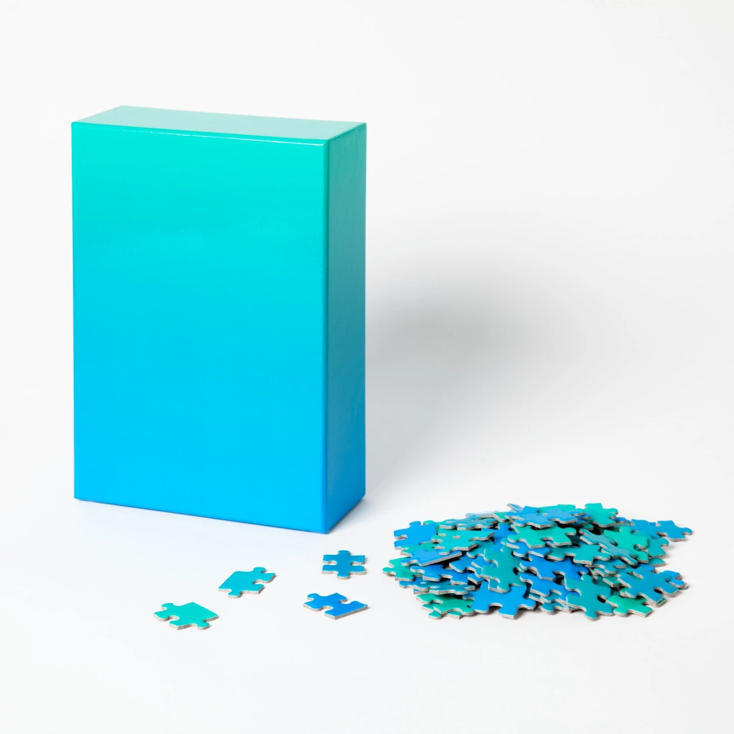 Blue And Green Gradient Puzzle By Areaware 1 Blue And Green Gradient Puzzle By Areaware